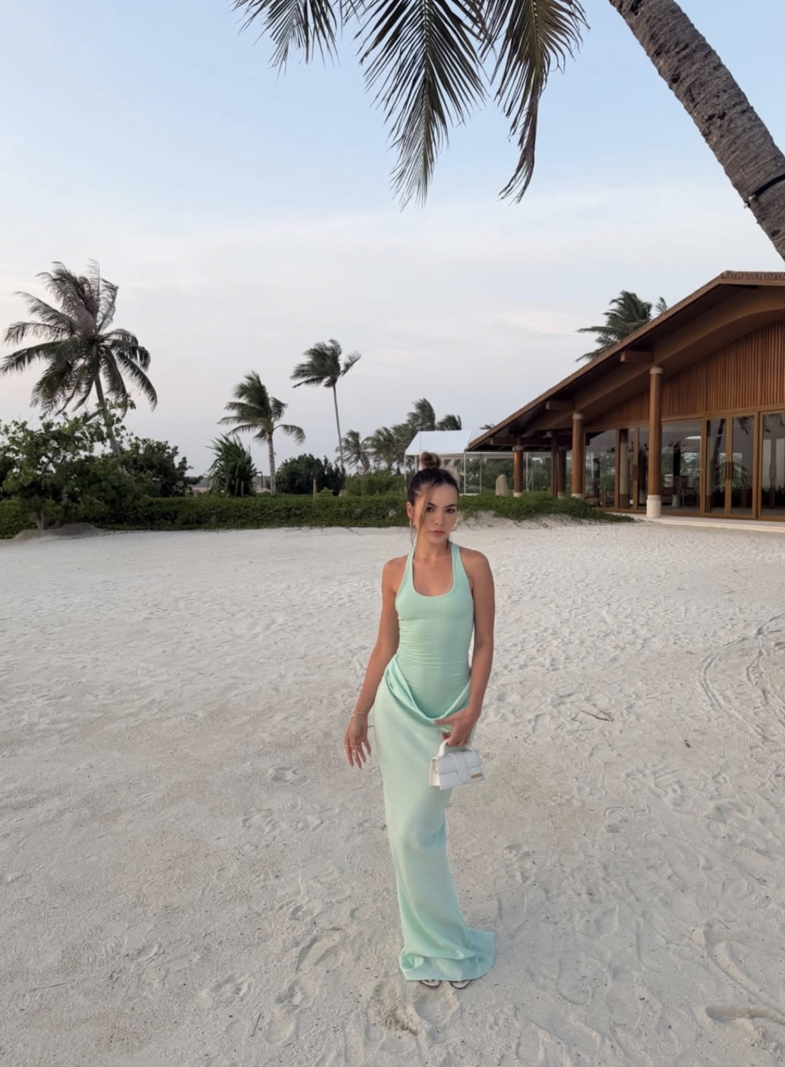 BENNI - JADE MAXI | BLEACHED AQUA